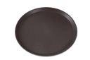 FG Anti-skid | Brown Round Salver (Serving Tray) 16in