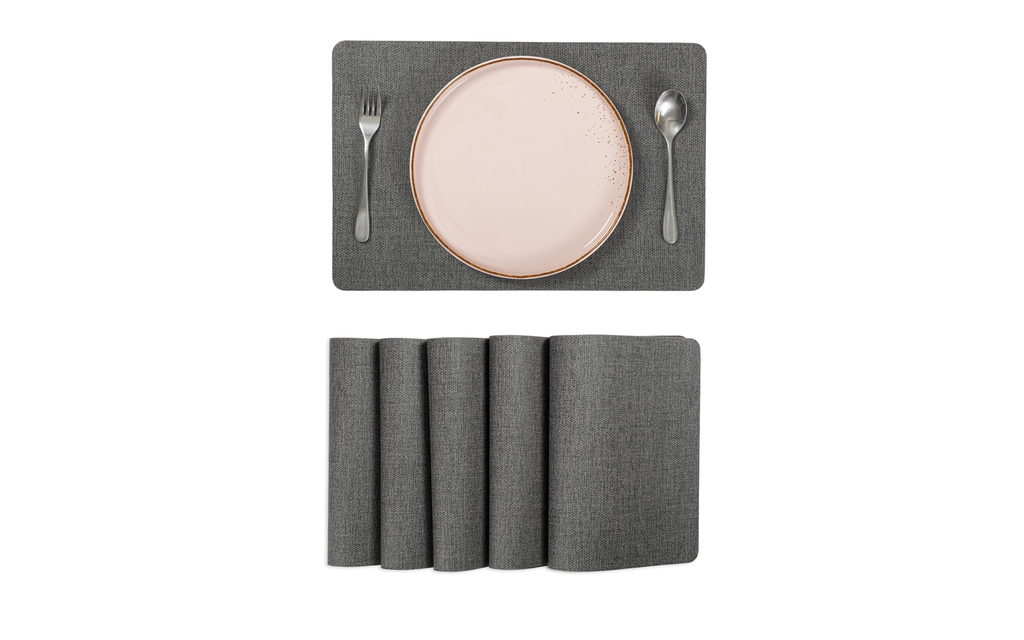 [PE2950] PU-Placemat Black 45x30cm