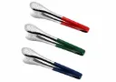 Food Tong 9in. (Red, Green, Blue) mix colour