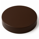 Chopping Board Round Brown 14x2in.