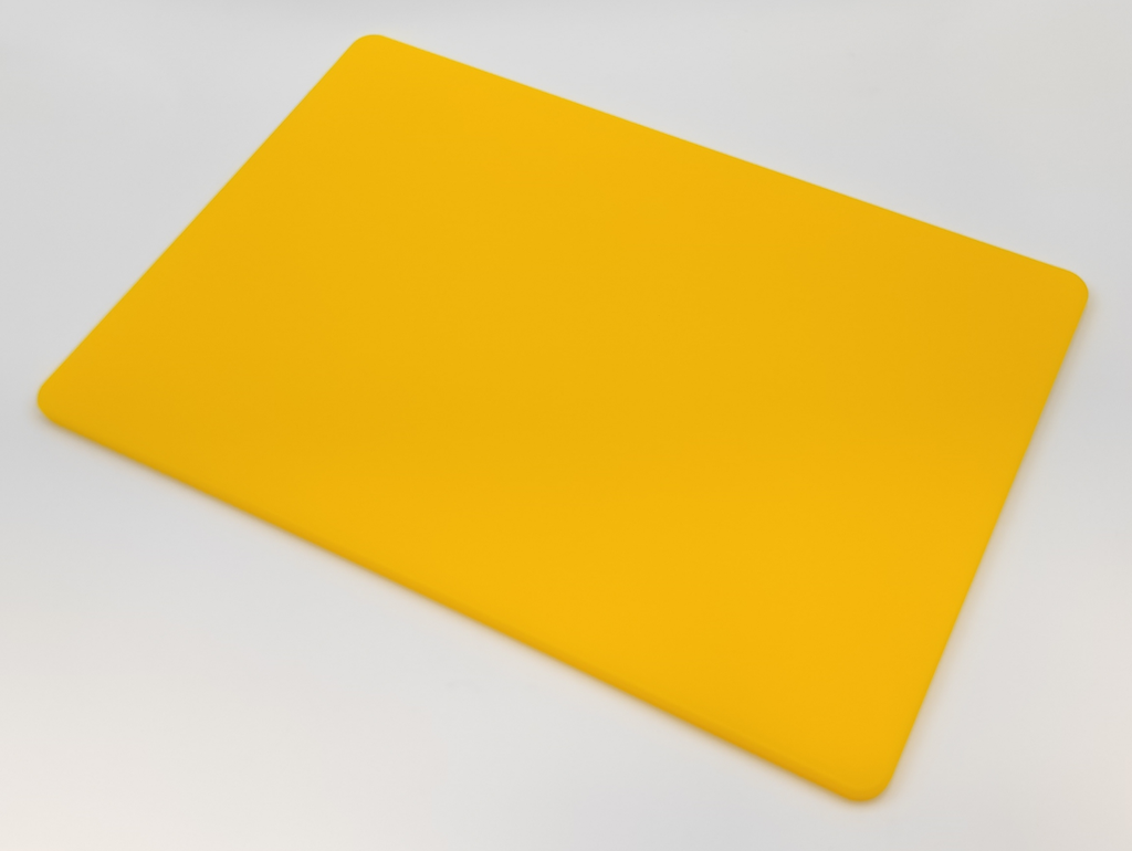 [HD4530-5-Yellow] Chopping Board Rectangular Yellow 12x18x2in.